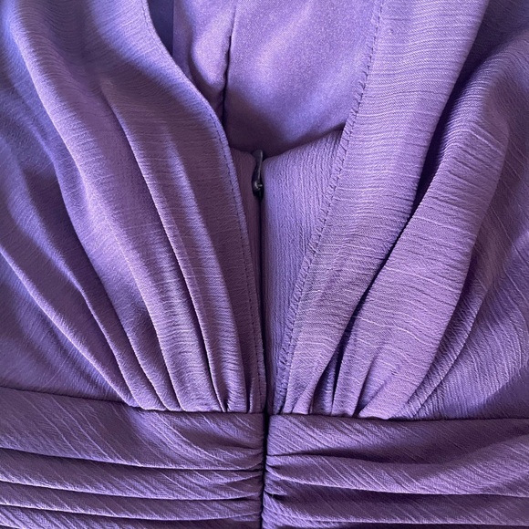 White by Vera Wang Amethyst Chiffon Maxi Gown - Picture 11 of 15